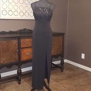 Stunning black evening gown